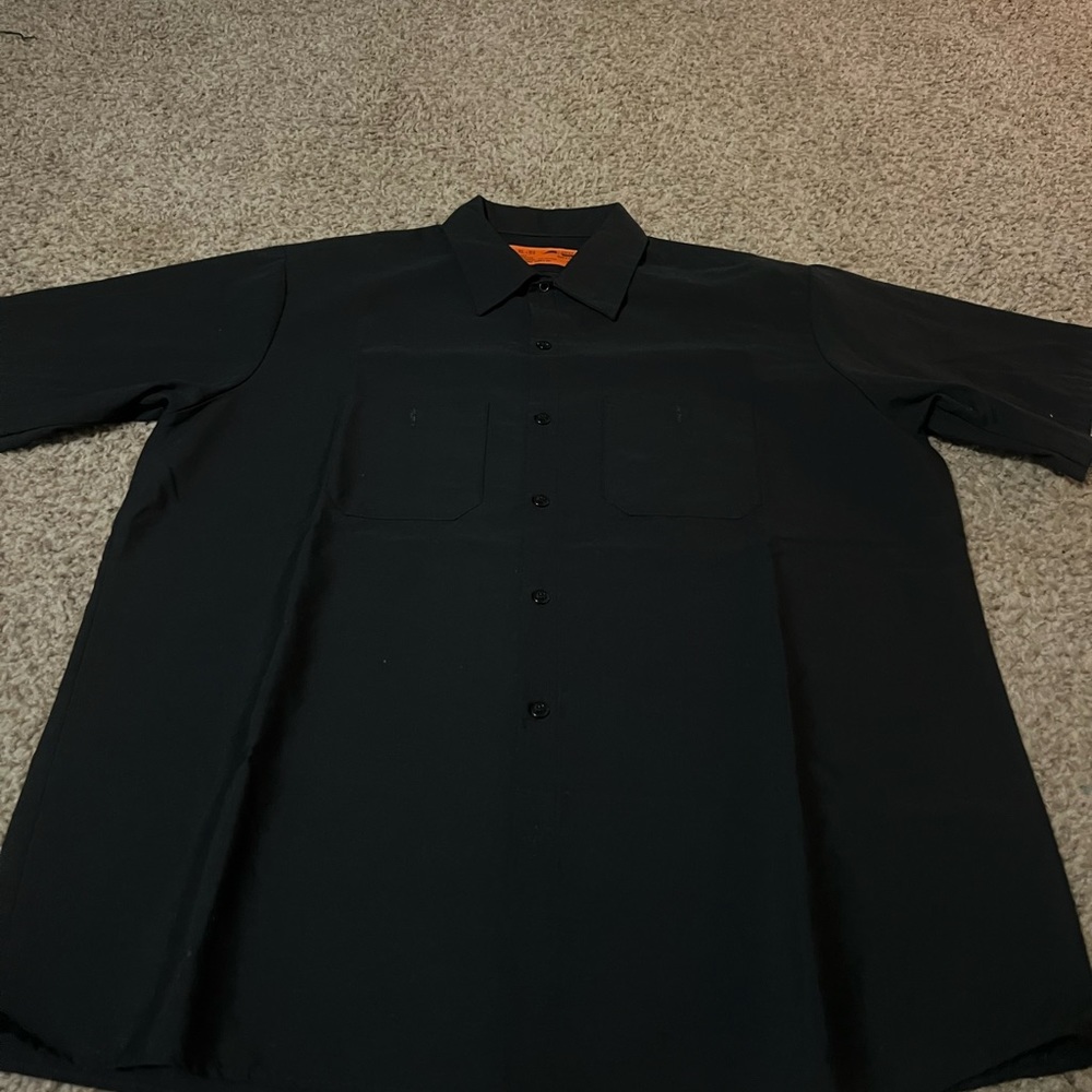 Mechanic style button up